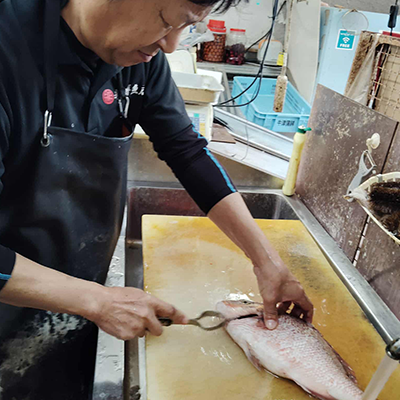 魚屋さん体験